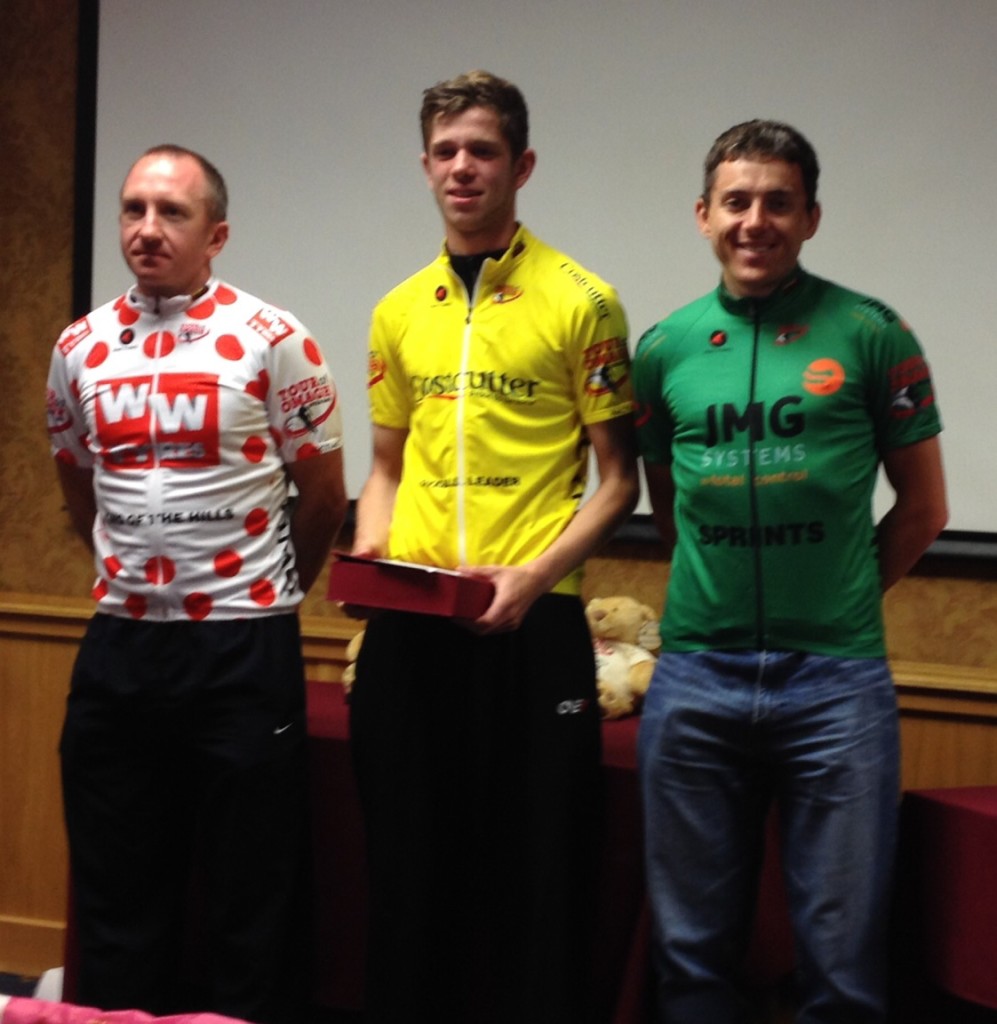 Keith - Sprint Jersey winner and 2nd in GC